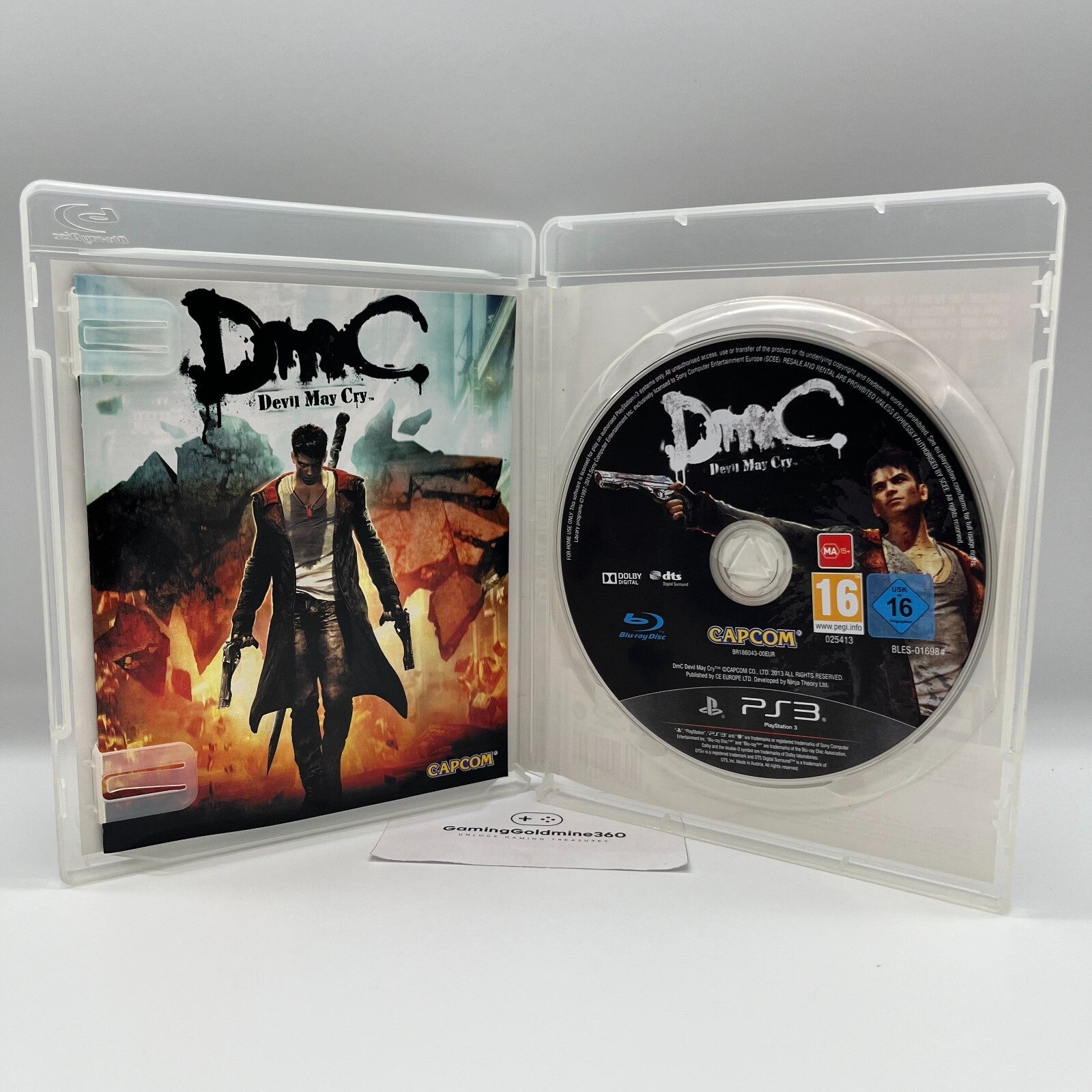 DMC Devil May Cry PS3 PAL Completo con Manuale COME NUOVO Sony PlayStation 3