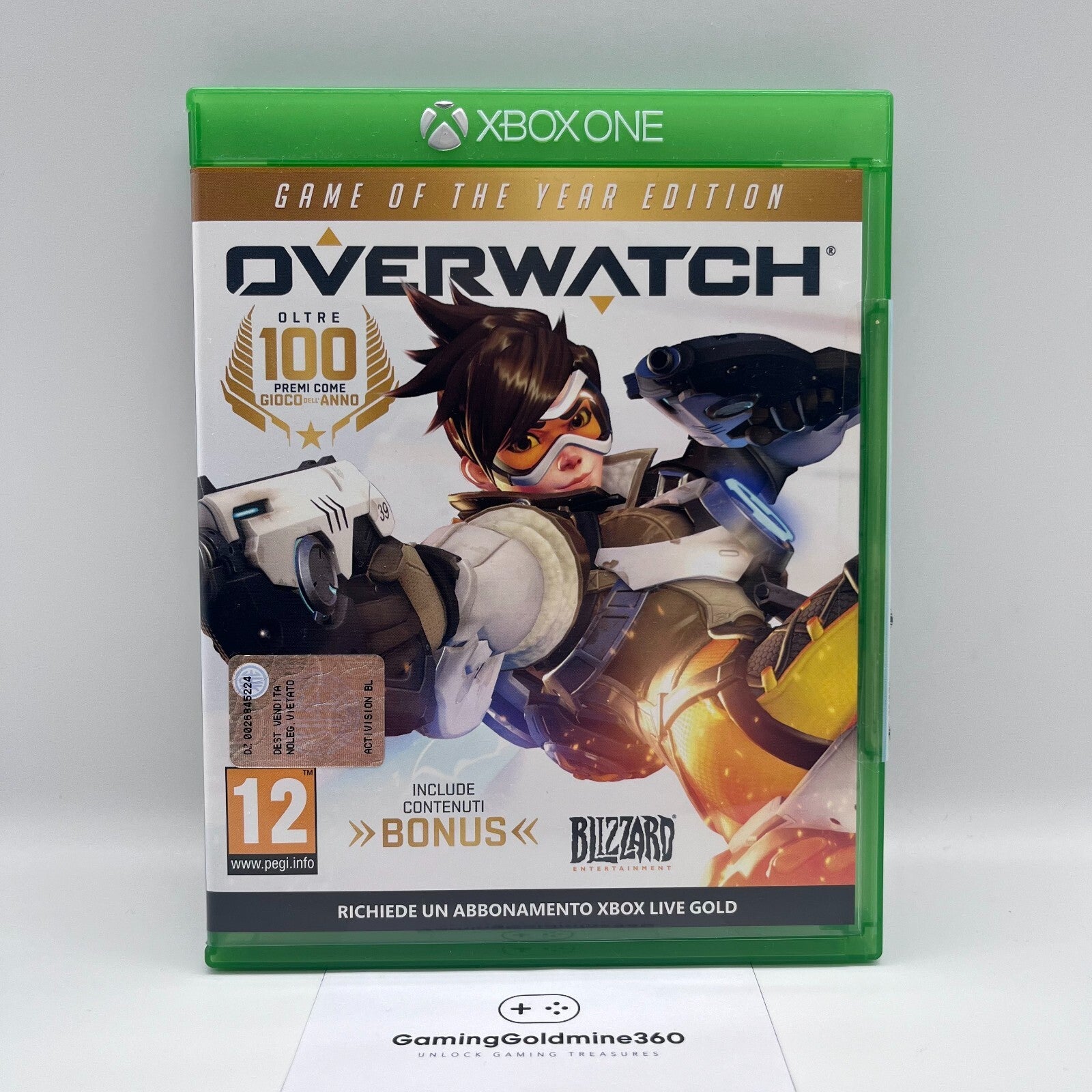 OverWatch GOTY Xbox One Italiano Completo Blizzard Microsoft XboxOne COME NUOVO