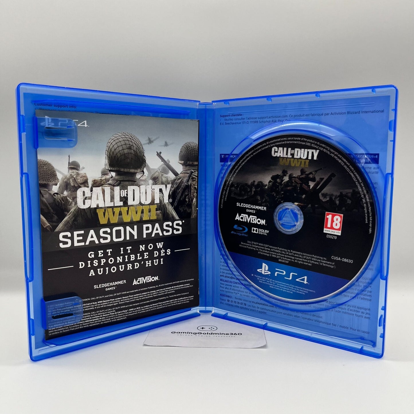 Call of Duty WWII PS4 Italiano Completo Activision Sony PlayStation 4 2017