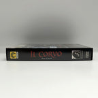 Il Corvo (The Crow) in VHS, edizione italiana Pentavideo-Medusa 1994 con l’ultima video-intervista a Brandon Lee