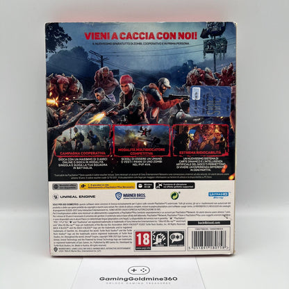 Back 4 Blood Deluxe Edition Steelbook PS5 Italiano Completo Sony PlayStation 5