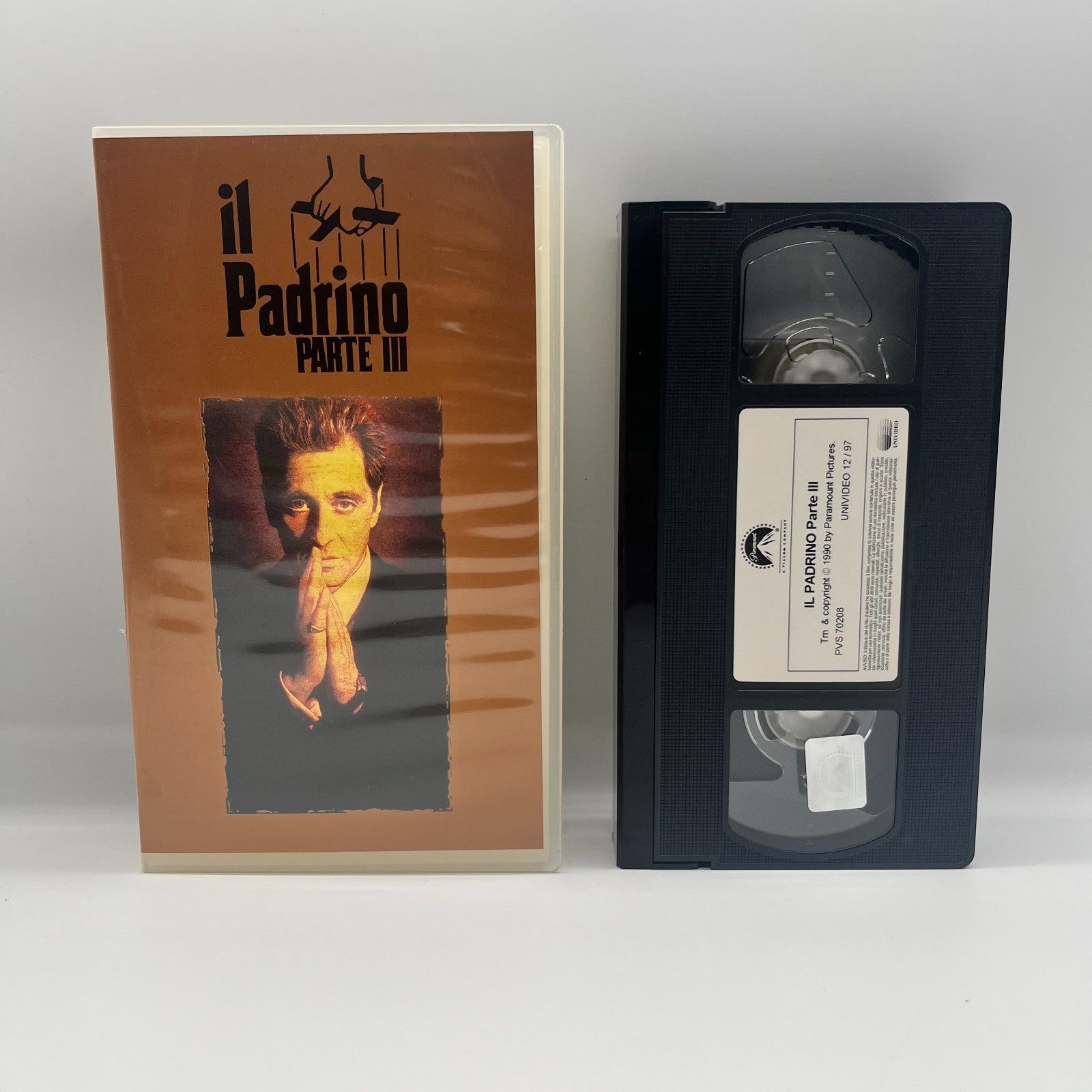 Il Padrino Trilogia VHS Box Set 🎬 25° Anniversario Ita Paramount Coppola Raro