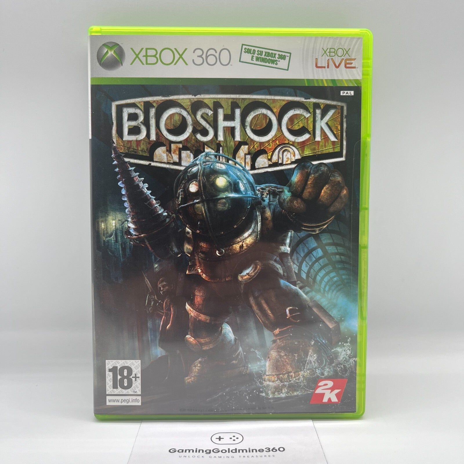 BioShock + BioShock 2 Xbox 360 ITALIANO Completi con Manuale COME NUOVI 2K Games