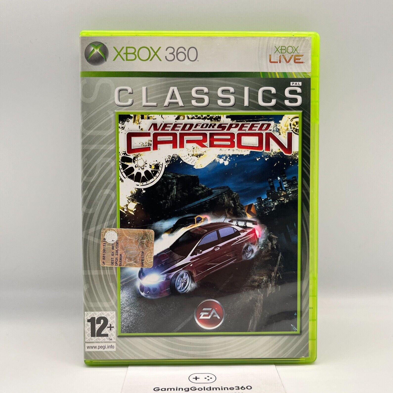 Need for Speed CARBON Xbox 360 Italiano Completo con Manuale PAL EA Microsoft
