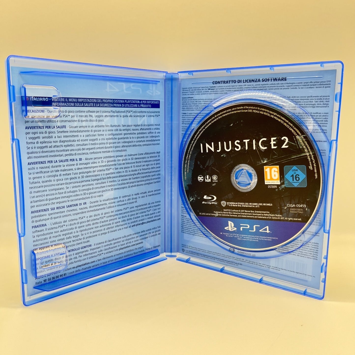 Injustice 2 PS4 Italiano Completo Warner Bros DC Comics Sony PlayStation4 Ottimo