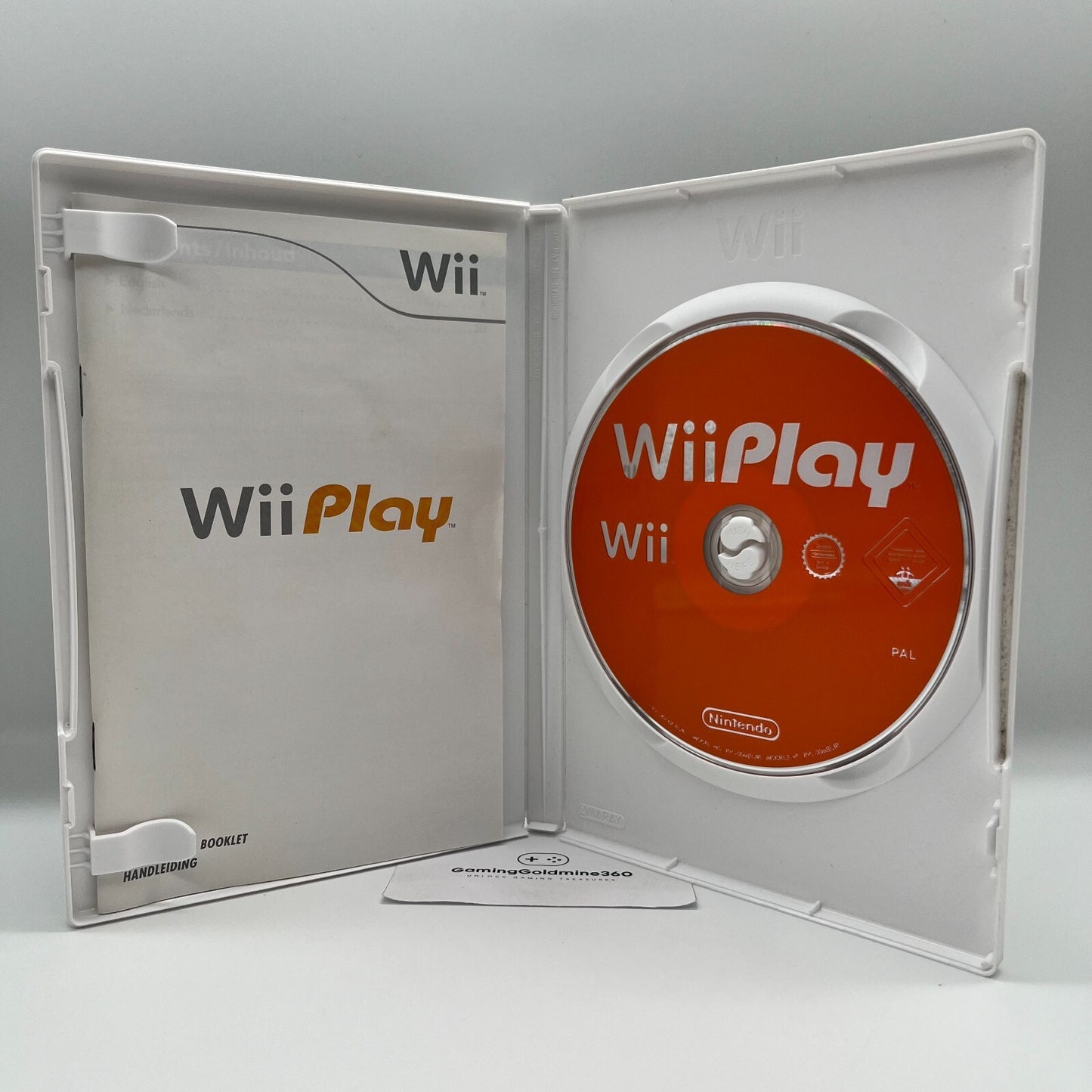 Wii Play Nintendo Italiano Completo con Manuale Videogioco Sport Bambini OTTIMO