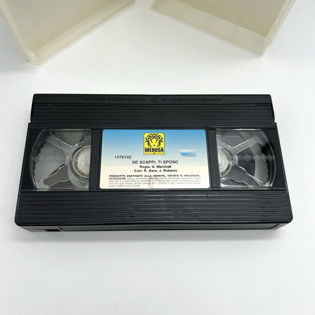 Se scappi, ti sposo (Runaway Bride) in VHS, edizione italiana Medusa 1999
