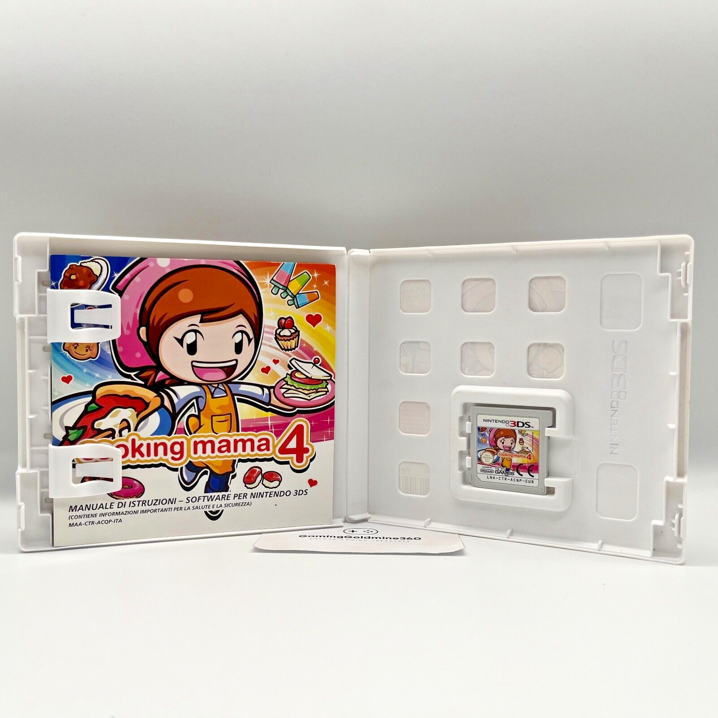 Cooking Mama 4 Gioco Nintendo 3DS Italiano Completo con Manuale COME NUOVO 505