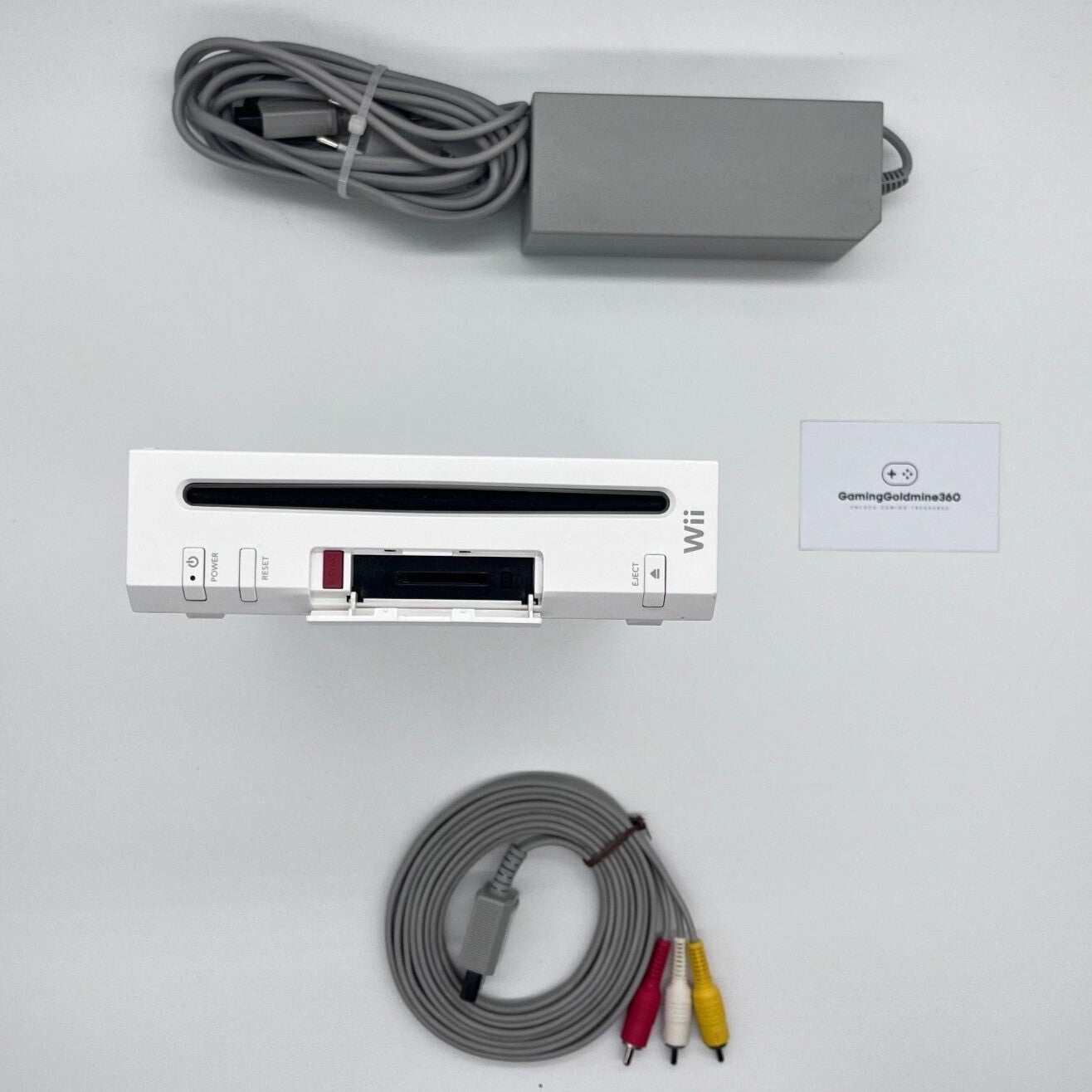 Nintendo Wii Console Bianca COMPLETA con Controller, Nunchuck e Cavi OTTIME COND