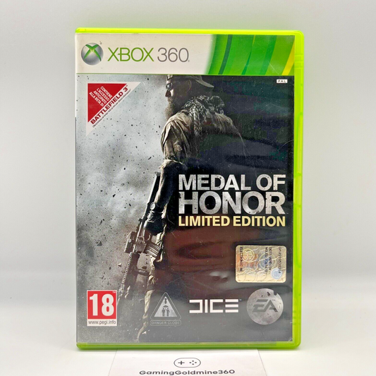 Medal Of Honor Limited Edition Xbox 360 Italiano Completo con Manuale COME NUOVO