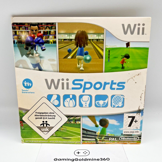 Wii Sports + Wii Fit Plus Nintendo Wii Italiano Gioco Sport Bambini Famiglia