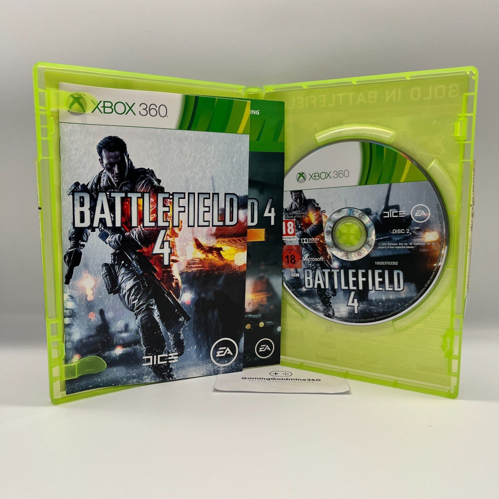 Battlefield 4 Xbox 360 Italiano Completo con Manuale Dice EA Microsoft COME NUOV