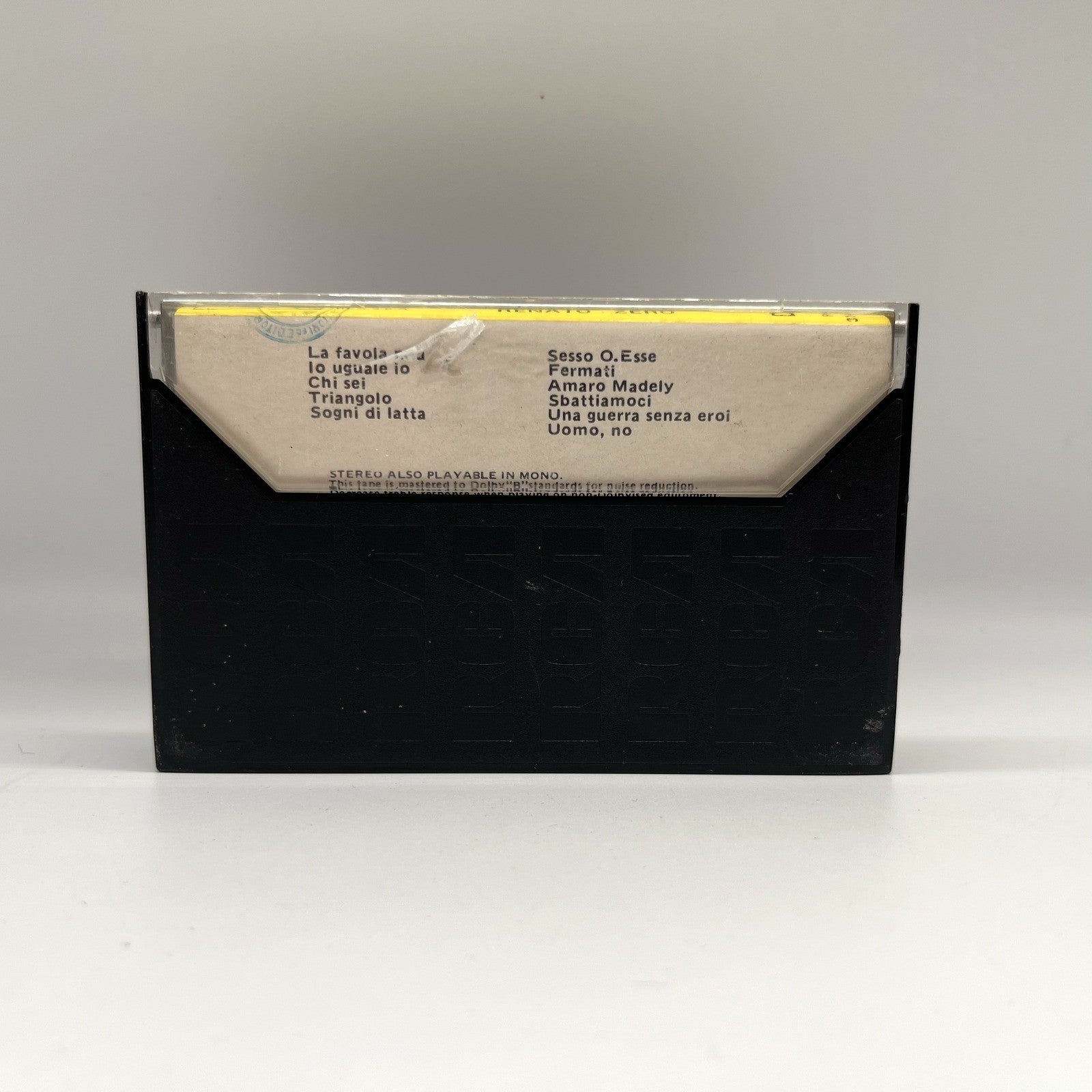 Renato Zero Zerolandia Musicassetta MC RCA 1978 Cantautore Italiana Testata