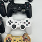 Lotto 9 Controller PS3 Sony DualShock 3 Sixaxis PER RICAMBI Non Funzionanti