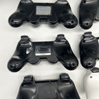 Lotto 9 Controller PS3 Sony DualShock 3 Sixaxis PER RICAMBI Non Funzionanti