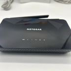 Netgear D1500 Modem Router ADSL2+ WiFi N300 Completo Manuale e Cavi Testato