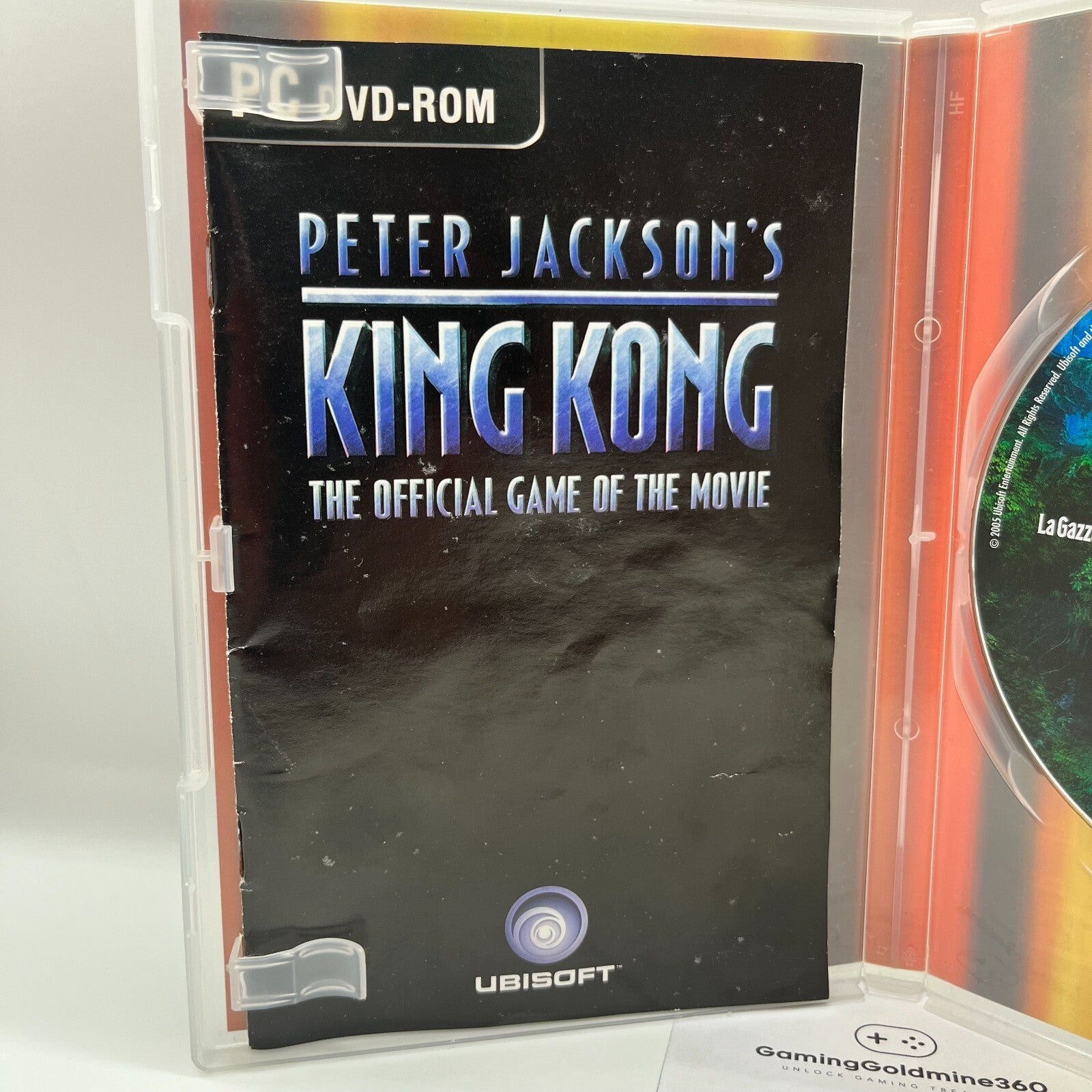 Peter Jackson's KING KONG PC Italiano Gioco Computer Ubisoft COMPLETO con Manual