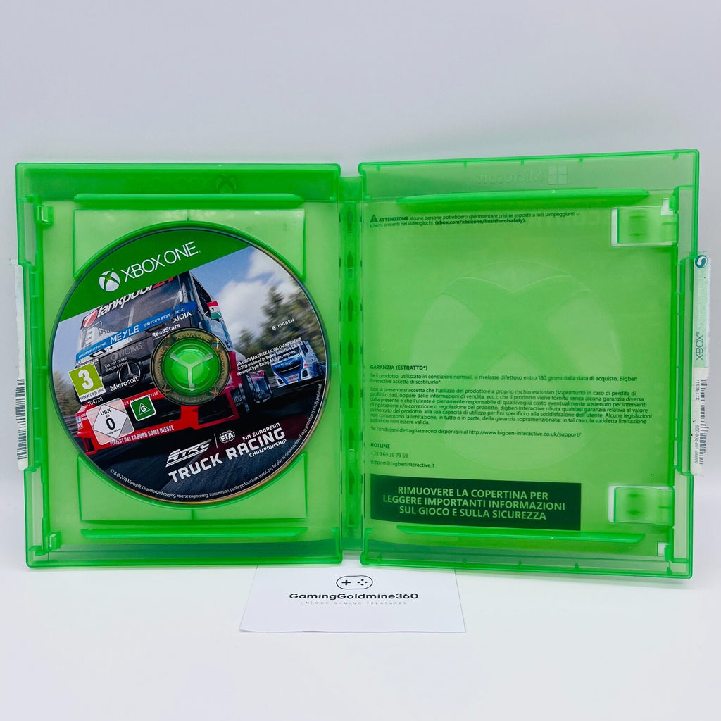 TRUCK RACING FIA European Championship Xbox One Italiano COME NUOVO Microsoft