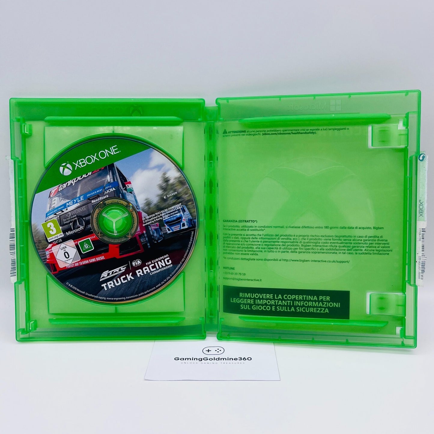 TRUCK RACING FIA European Championship Xbox One Italiano COME NUOVO Microsoft