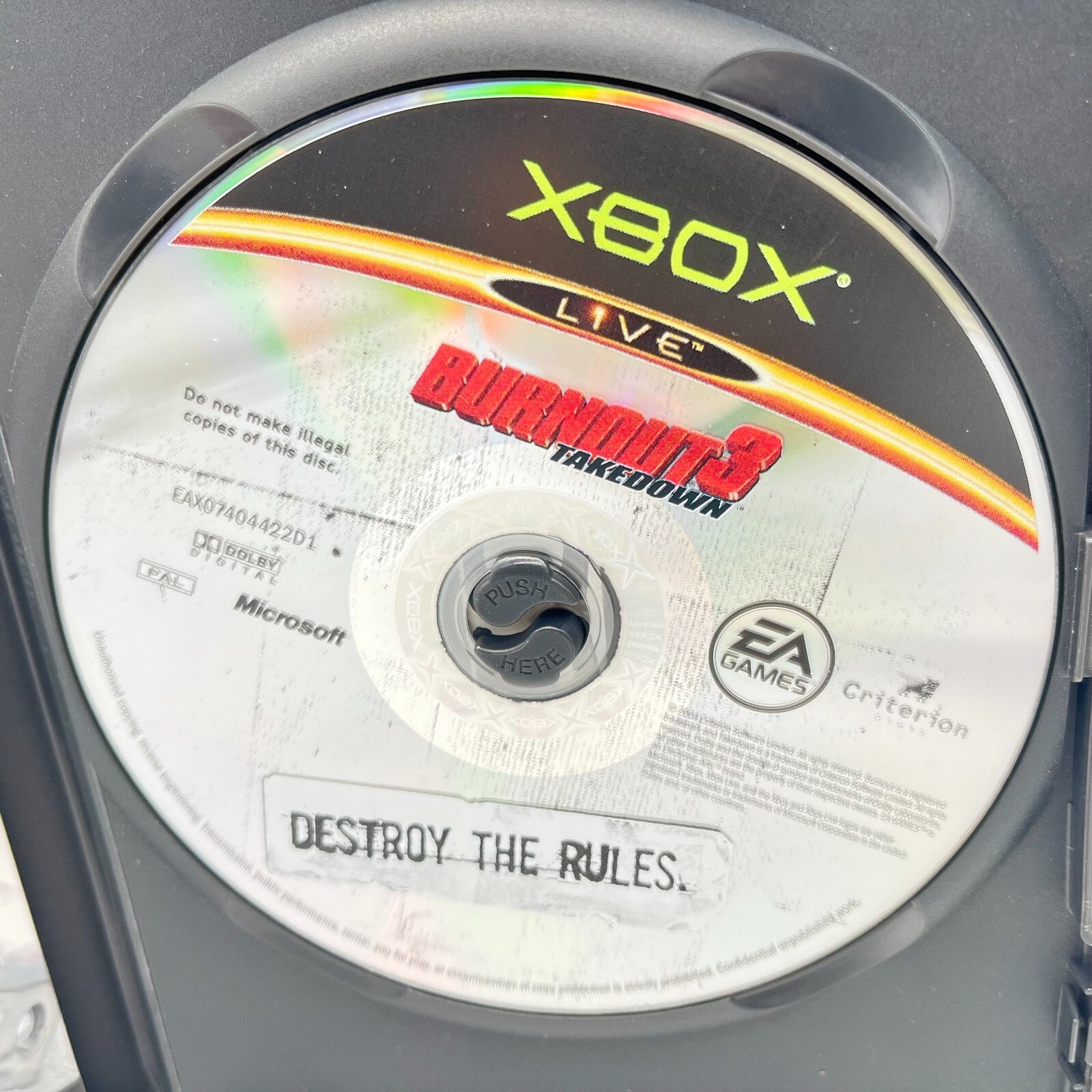 Burnout 3 Takedown Xbox Completo con Manuale PAL Multilingua EAGames Microsoft