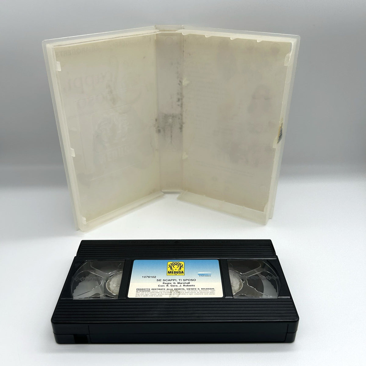 Se scappi, ti sposo (Runaway Bride) in VHS, edizione italiana Medusa 1999