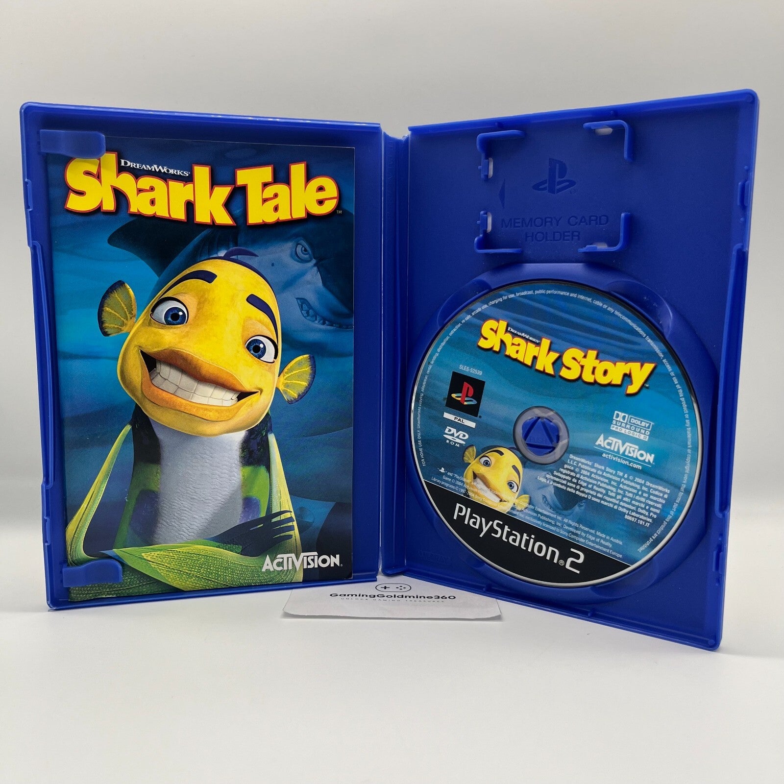 Shark Tale PS2 Italiano Completo con Manuale Activision Sony PlayStation 2 OTTIM