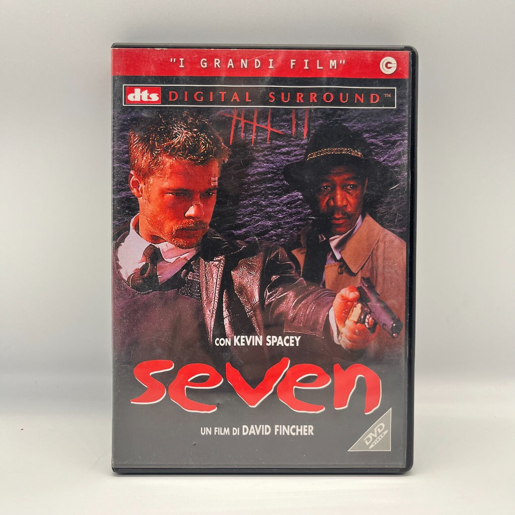 Seven (1995) DVD Italiano David Fincher, Brad Pitt, Morgan Freeman, Kevin Spacey
