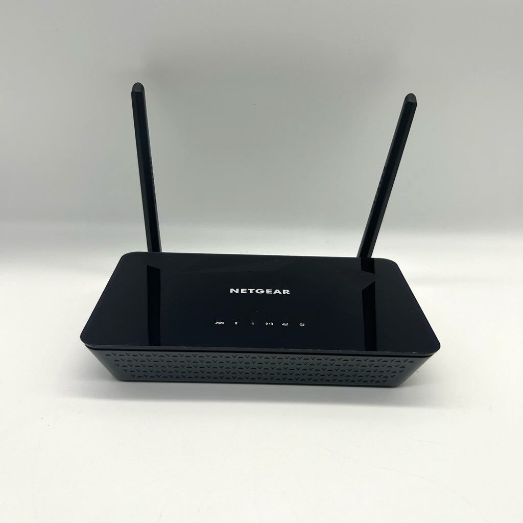 Netgear D1500 Modem Router ADSL2+ WiFi N300 Completo Manuale e Cavi Testato