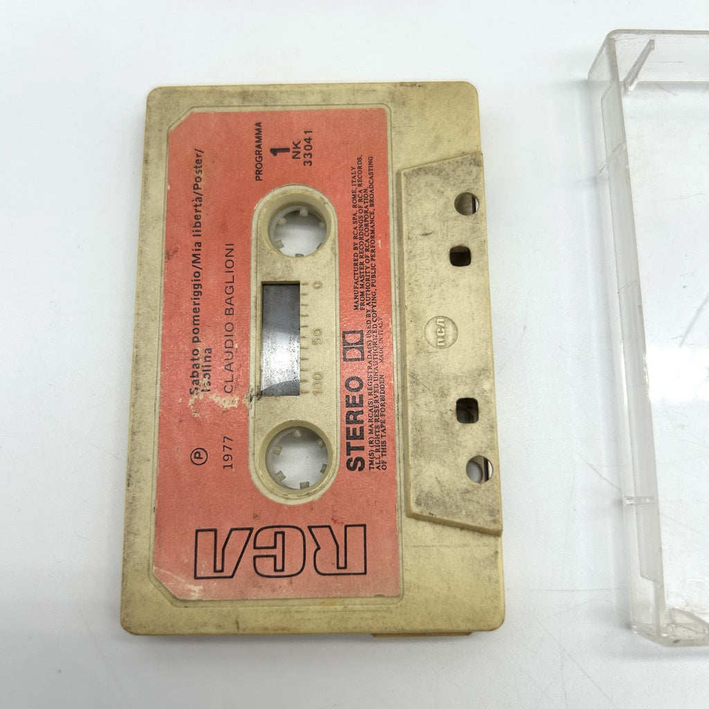 Claudio Baglioni Lotto 2 Musicassette MC Oltre CBS 1990 e RCA Anni 70 Testate