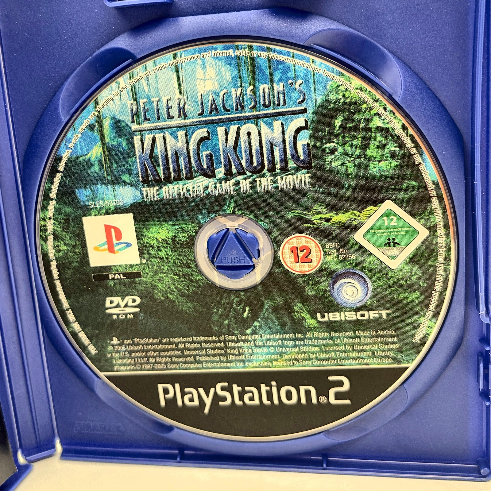 Peter Jackson's King Kong PS2 PlayStation 2 PAL ITA Ubisoft Completo