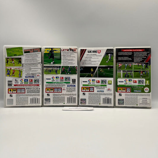 FIFA 09+10+11+12 PSP Italiano Completi con Manuale EA Sony PlayStation Portable