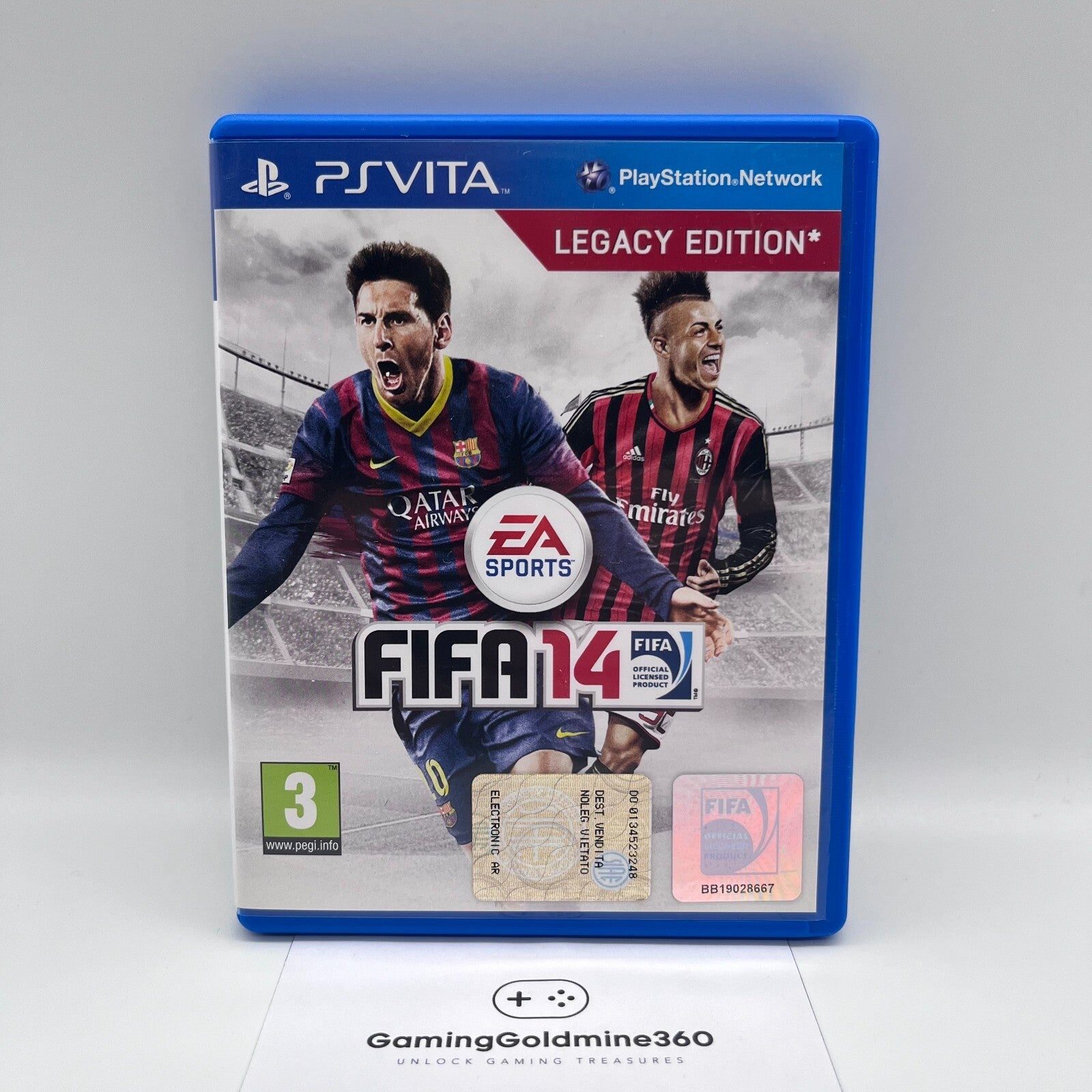 FIFA 14 (2014) PS Vita Italiano PAL Completo EA Sports Sony PlayStation Vita