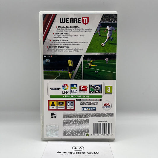 FIFA 11 PSP Italiano Completo con Manuale COME NUOVO EA Sports Sony PlayStation