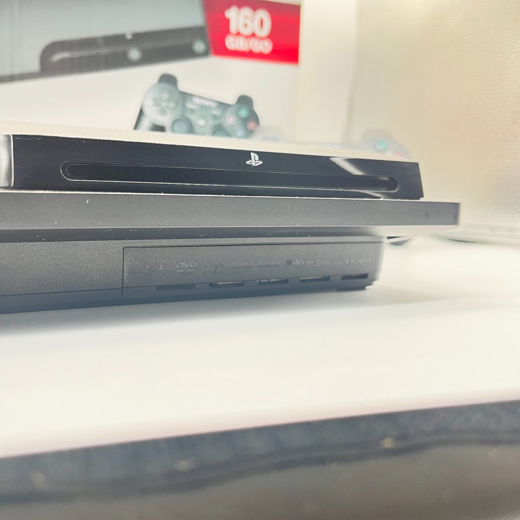 PS3 Slim Console 160GB BOXATA Sony Playstation 3 CECH3004A COMPLETA + Controller