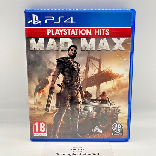 Mad Max PS4 Italiano Warner Bros Sony PlayStation 4 PlayStation Hits COME NUOVO