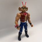 Sterzo Throttle Biker Mice da Marte Action Figure 1993 Galoob GIG Vintage