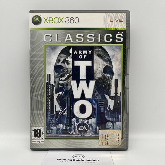 Army of Two Xbox 360 Italiano PAL Classics senza manuale EA Microsoft Xbox360