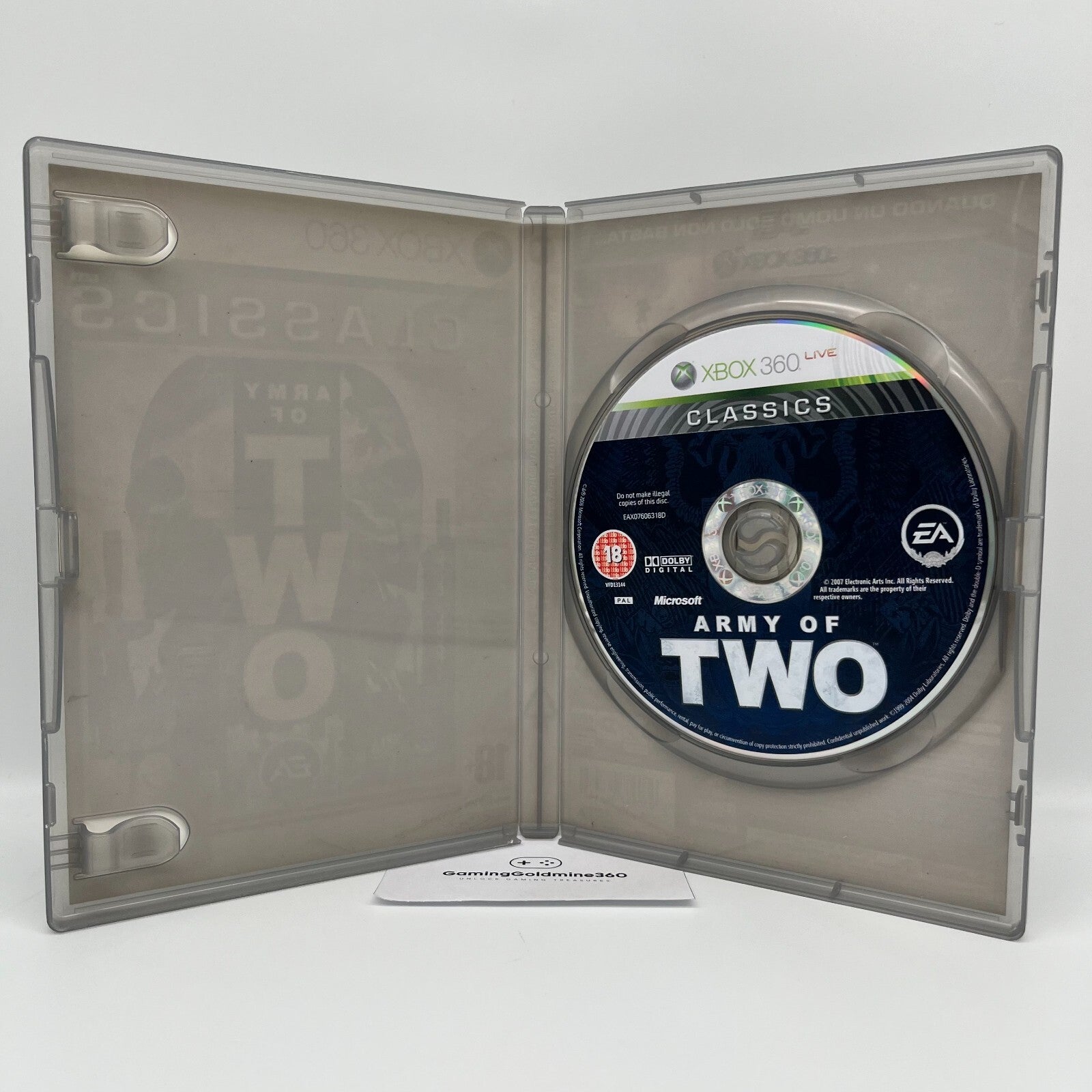 Army of Two Xbox 360 Italiano PAL Classics senza manuale EA Microsoft Xbox360