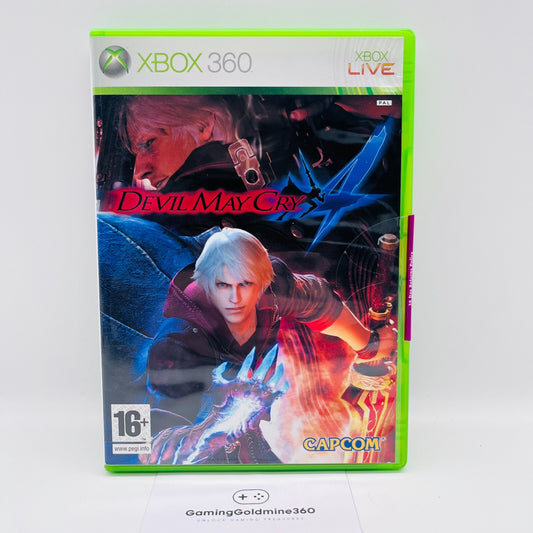 Devil May Cry 4 Xbox 360 PAL Multilingua Capcom Microsoft NUOVO SIGILLATO