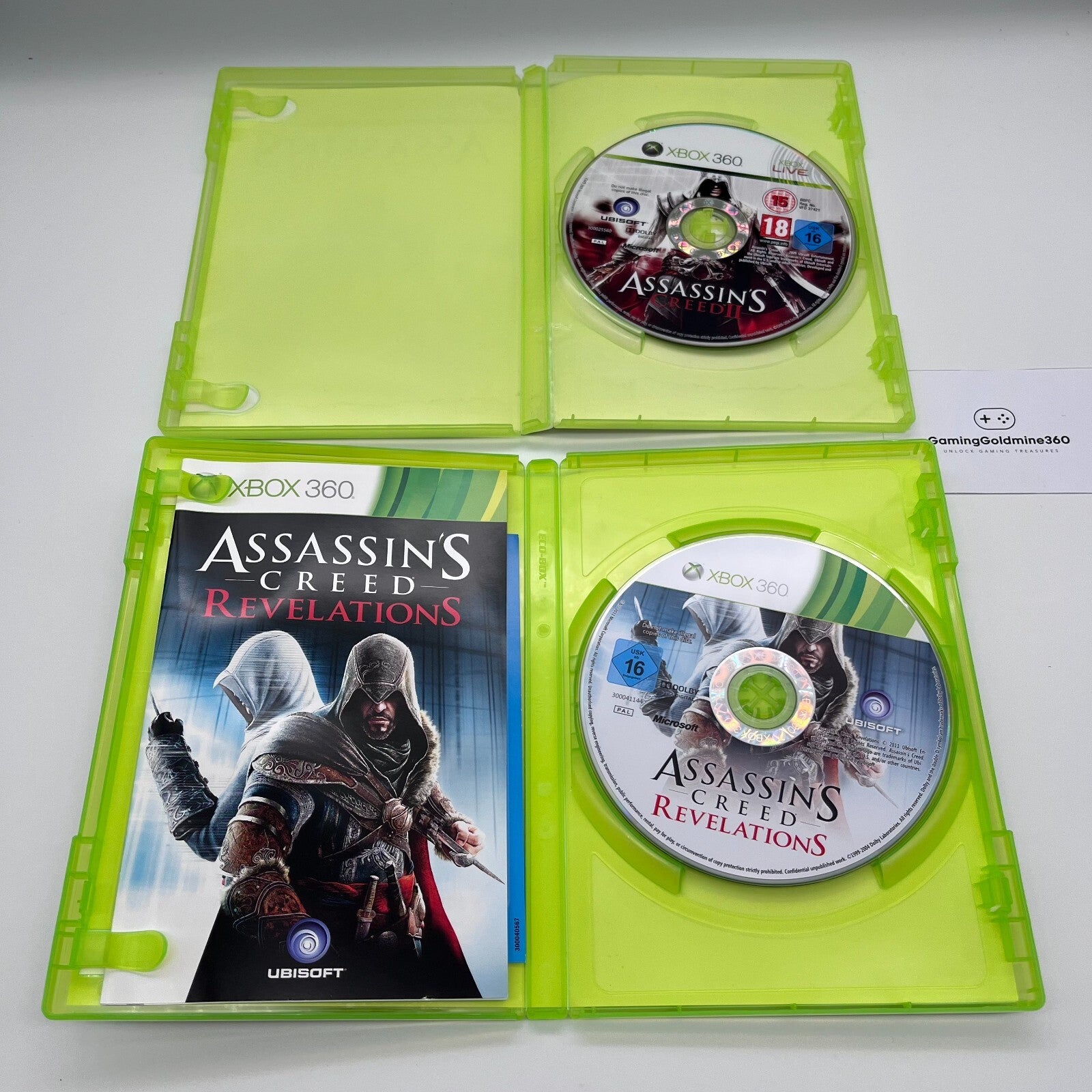Bundle Assassin's Creed II 2 + Revelations Xbox 360 · Xbox One PAL Ubisoft