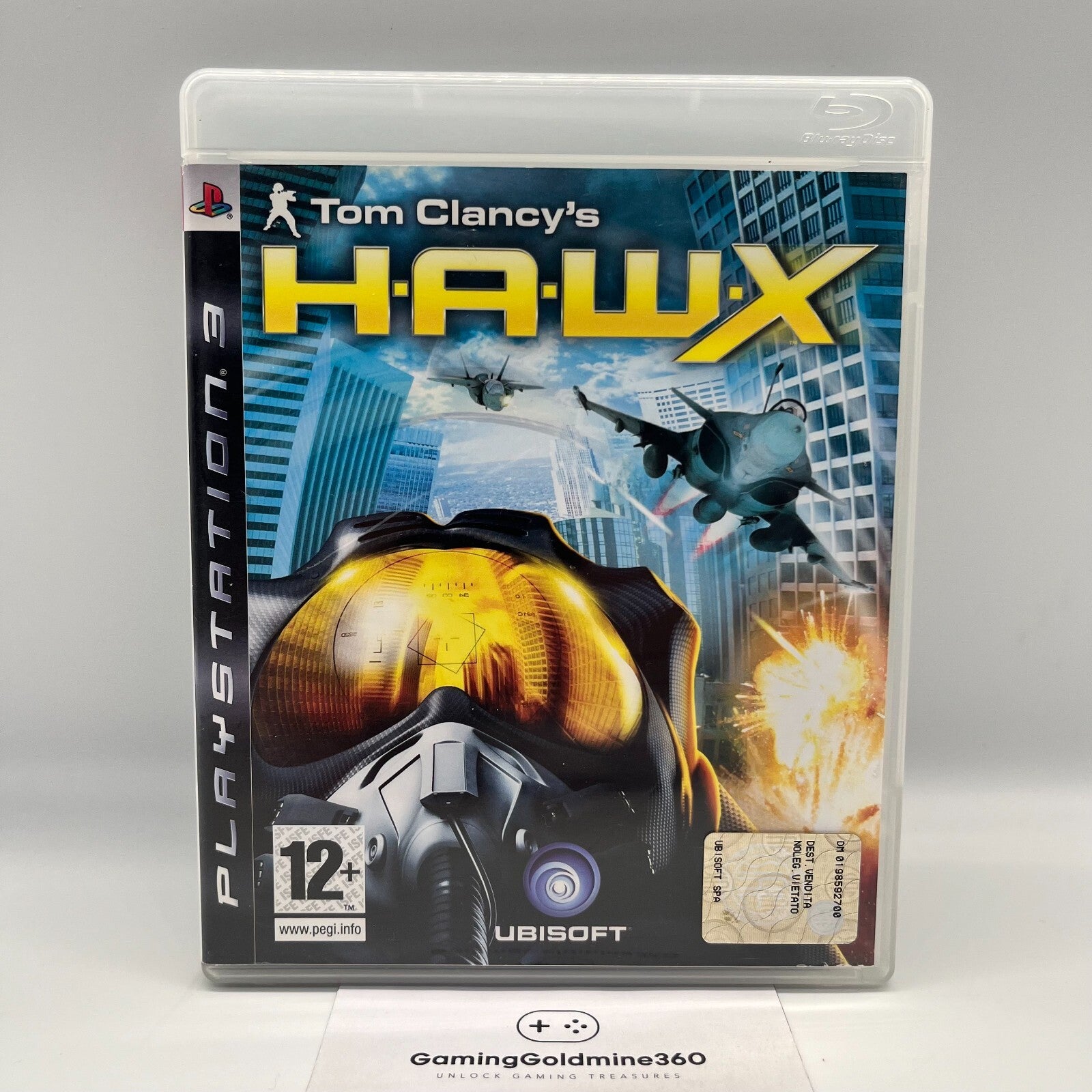 TOM CLANCY'S Splinter Cell Double Agent+HAWX PS3 Italiano Completi PAL Sony TOP