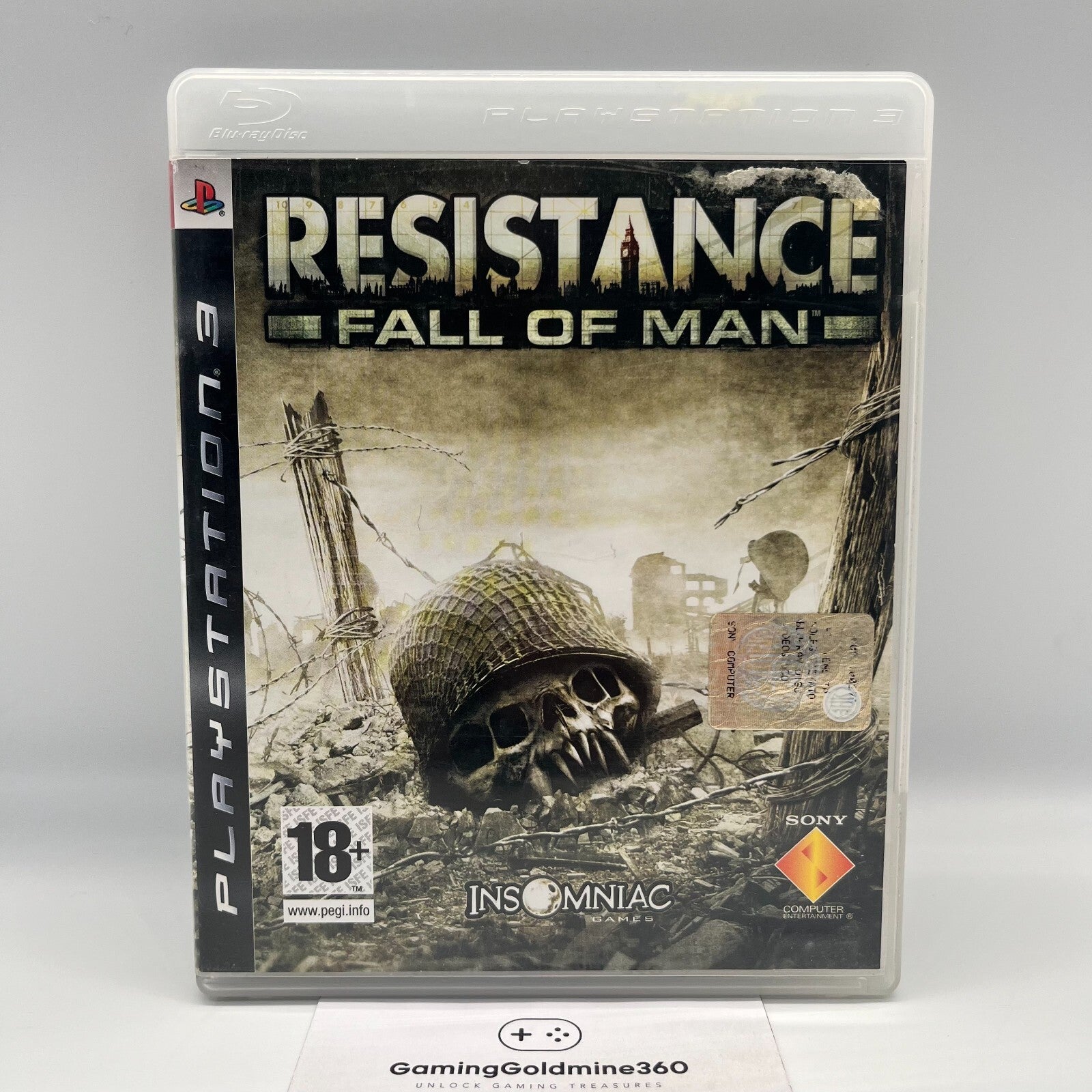 RESISTANCE Fall of Man PS3 Italiano PAL Insomniac Sony PlayStation 3 Gioco Spara