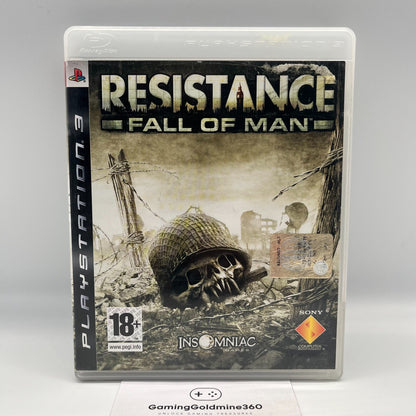 RESISTANCE Fall of Man PS3 Italiano PAL Insomniac Sony PlayStation 3 Gioco Spara