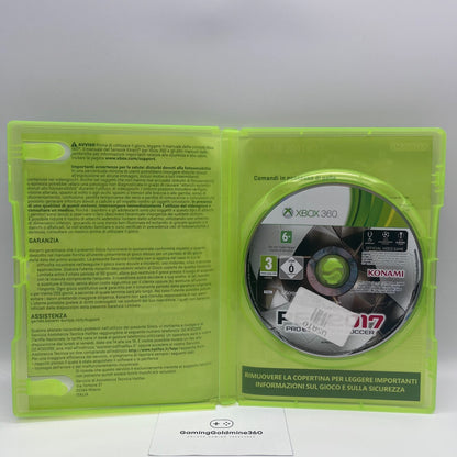 PES 2017 Pro Evolution Soccer Xbox 360 Italiano PAL Konami Microsoft Xbox360 NEW