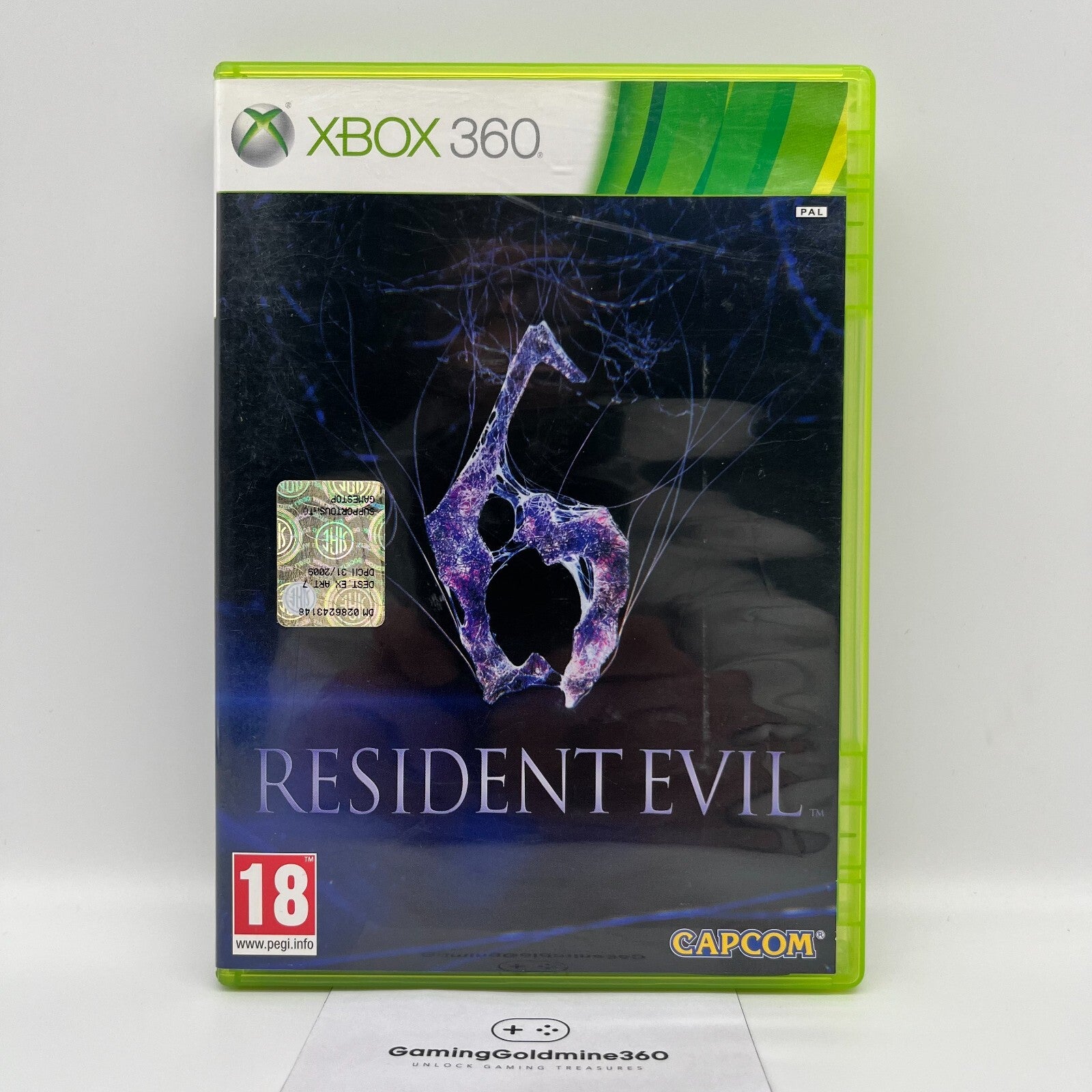Resident Evil 6 Xbox 360 Italiano Completo con Manuale PAL Capcom Microsoft