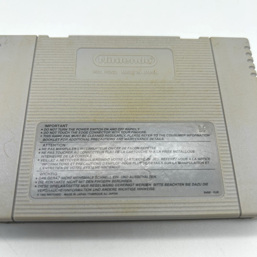 Sparkster Konami Super Nintendo SNES PAL EUR Cartuccia Originale Testato
