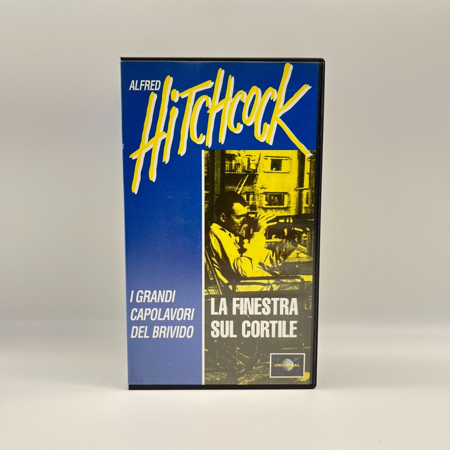 🎥 Lotto 3 VHS Alfred Hitchcock - La Finestra sul Cortile, Notorious, Rebecca 📼