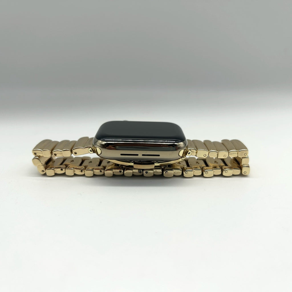 Apple Watch Series 6 40mm Acciaio Oro GPS Cellular Bracciale Link Oro Testato