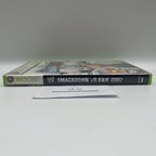 SmackDown vs Raw 2007 Xbox 360 Italiano Completo PAL THQ Microsoft OTTIME CONDIZ