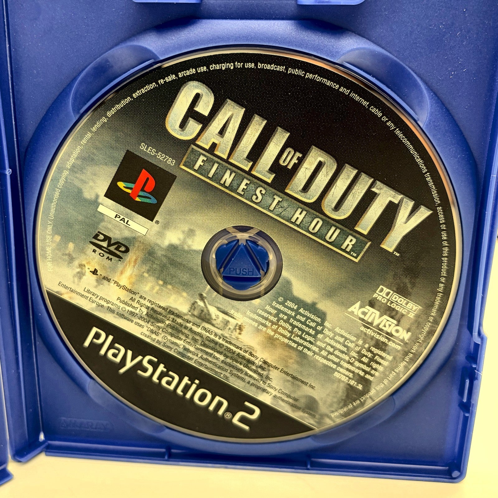 Call of Duty L'Ora degli Eroi PS2 PlayStation 2 PAL ITA Activision FPS